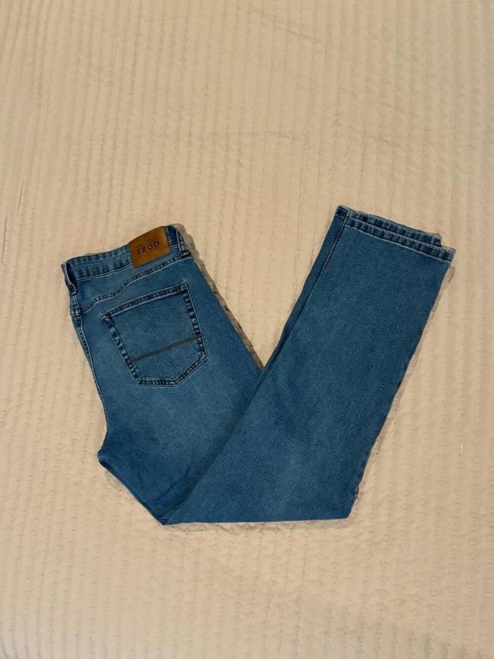 IZOD Comfort Stretch Blue Jeans